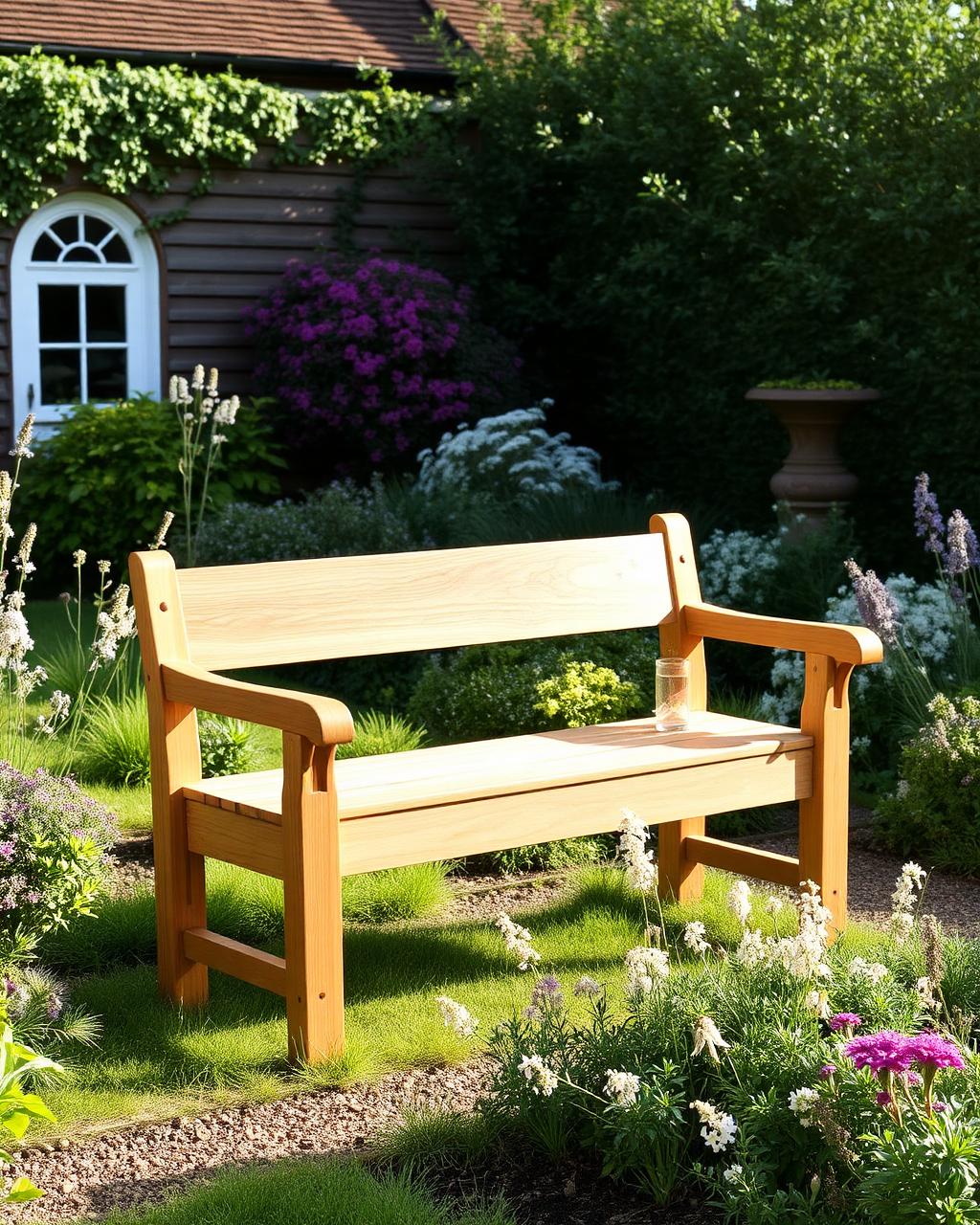 Garden Furniture — bespoke joinery example