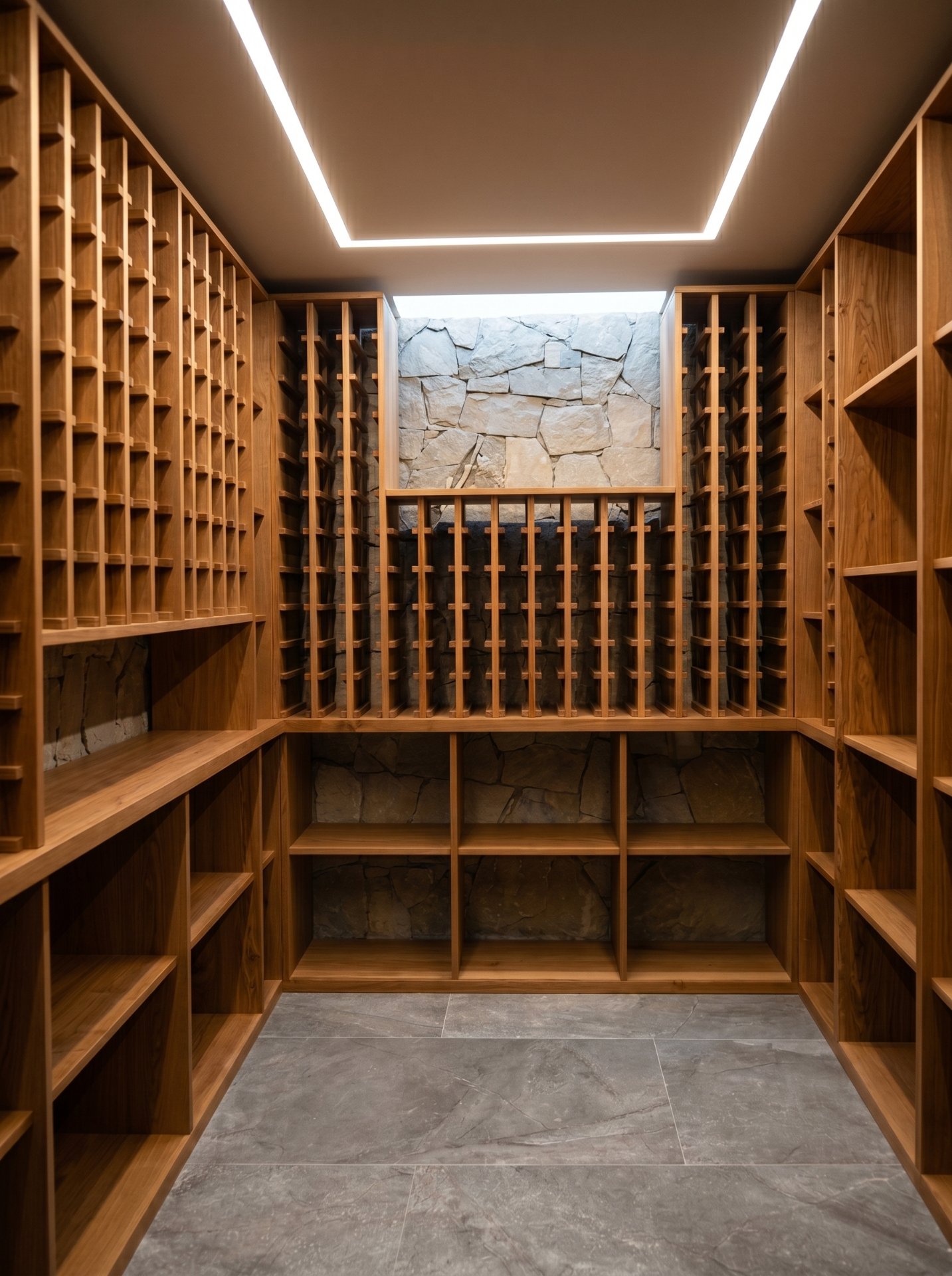 Libraries & Wine Cellars — bespoke joinery example